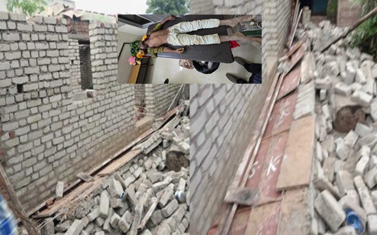 पामगढ़ में निर्माणाधीन मकान का गिरा छज्जा, एक मजदूर की दर्दनाक मौत, दूसरा गंभीर