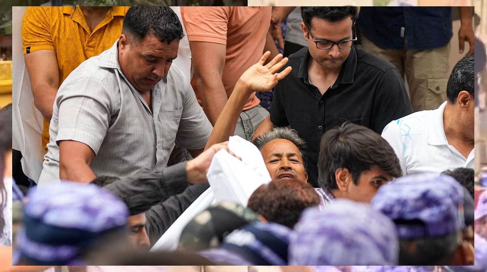 अनशन के 21वें दिन सोनम वांगचुक को जबरन उठाई पुलिस